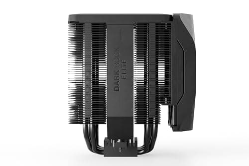 be quiet! Dark Rock Elite Air CPU Cooler | 2X Silent Wings 135mm PWM Fans | Speed Switch with 2 Modes | High-Performance Heat Pipes | Front Fan Rail System | Enhanced RAM Compatibility | BK037