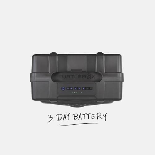 Turtlebox Original Gen 3: Portable Outdoor Bluetooth Speaker – Ultra-Loud (120dB), Waterproof (IP67), Rugged, Impact-Resistant, 3-Day Battery | Party Mode: Unlimited Pairing Stereo, Gray/Hot Pink