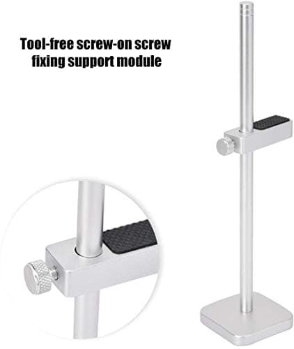 Graphics Card GPU Brace Support, Video Card Sag Holder Bracket, GPU Stand, Anodized Aerospace Aluminum (Silver)