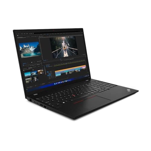 Lenovo ThinkPad P16s Mobile Workstation & Business Laptop (16" FHD+, Intel 12-Core i7-1260P, 32GB RAM, 1TB SSD, NVIDIA T550), Backlit Keyboard, Webcam, Wi-Fi 6E, IST Cable, Win 11 Pro, Black - 2024