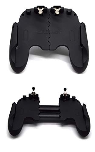 Mobile Phone PUBG Game Controller L1R1 Shoot and Aim Trigger Joystick Ergonomic Gamepad for PUBG Mobile/Knives Out,Phone Gaming Controller for 4.7''- 7.0'' Android & iOS (H6)