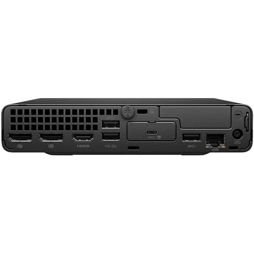 HP Pro Mini 400 G9 Mini PC Business Desktop Computer, 32GB DDR4 RAM, 1TB PCIe SSD, Intel 6-Core i5-12500T (Beat i7-11700T), WiFi 6, Bluetooth, 2 Type-C + 2 DisplayPort + HDMI, Windows 11 Pro, Wendbo
