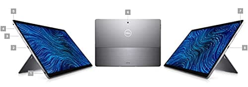 Dell Latitude 7320 Detachable Detachable 2-in-1 Laptop Tablet Touch | 13" 1920x1280 FHD+ | Core i5-1140G7-256GB SSD Hard Drive - 8GB RAM | 4 cores @ 4.2 GHz Win 10 Pro Black (Renewed)