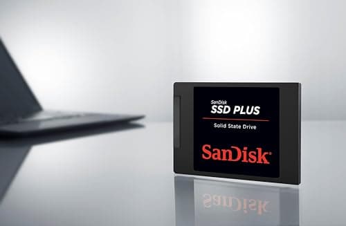 SanDisk SSD PLUS 1TB Internal SSD - SATA III 6 Gb/s, 2.5"/7mm, Up to 535 MB/s - SDSSDA-1T00-G27