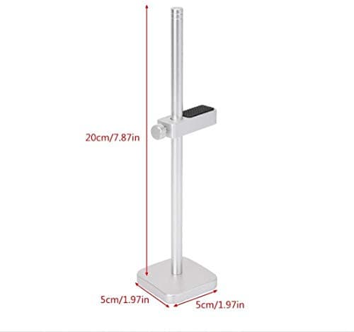 Graphics Card GPU Brace Support, Video Card Sag Holder Bracket, GPU Stand, Anodized Aerospace Aluminum (Silver)
