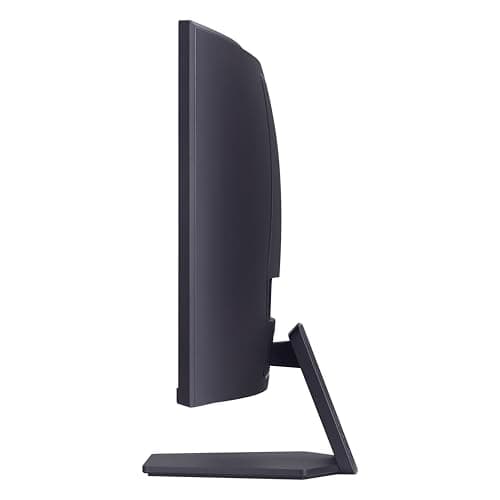LG 27GS60QC-B Ultragear Curved Gaming Monitor 27-Inch QHD (2560x1440) 180Hz 1ms 1000R AMD FreeSync HDR10 HDMIx2 DisplayPort Borderless Design Black Stabilizer DAS Crosshair FPS Counter - Black
