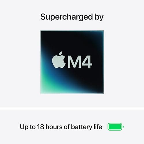 Apple 2025 MacBook Air 15-inch Laptop with M4 chip: Built for Apple Intelligence, 15.3-inch Liquid Retina Display, 16GB Unified Memory, 256GB SSD Storage, 12MP Center Stage Camera, Touch ID; Silver