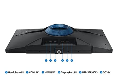 SAMSUNG 25" Odyssey G4 Series FHD Gaming Monitor, IPS, 240Hz, 1ms, G-Sync Compatible, AMD FreeSync Premium, HDR10, Ultrawide Game View, DisplayPort, HDMI, Fully Adjustable Stand, LS25BG402ENXGO