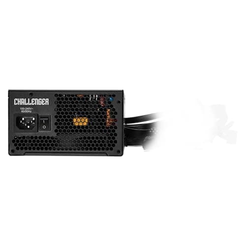 ASRock Challenger Power Supply 650W ATX 2.52 120mm Golf Blade Fan 5 Years Warranty Taiwanese Capacitor CL-650B 80 Plus Bronze Certified Non-Modular
