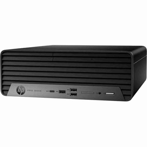 HP ProDesk 400 G9 SFF Business Desktop Computer, Intel CPU, 32GB RAM, 1TB PCle SSD, Dual 4K Display Support, USB-C, HDMl, RJ-45, Wi-Fi, Wired Keyboard & Mouse, Windows 11 Pro