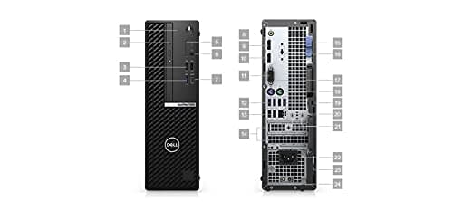 Dell Optiplex 7090 SFF Small Form Factor Desktop | Core i5-10500 - 512GB SSD Hard Drive - 32GB RAM | 6 cores @ 4.5 GHz Win 11 Pro Black (Renewed)