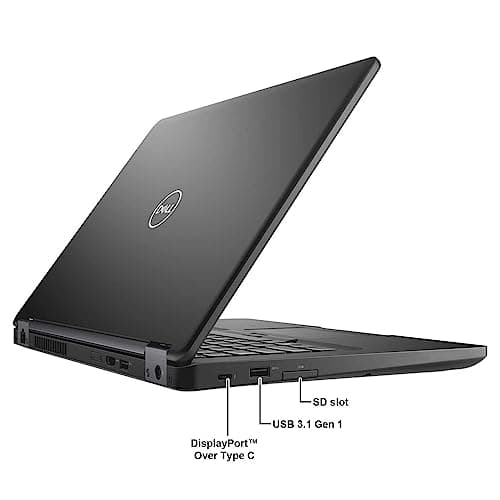 Dell Latitude 5490 / Intel 1.7 GHz Core i5-8350U Quad Core CPU / 16GB RAM / 512GB SSD / 14 FHD (1920 x 1080) Display/HDMI/USB-C/Webcam/Windows 10 Pro (Renewed)