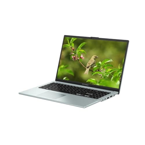 ASUS 2025 Lightweight Laptop, 15.5" FHD OLED Display, Intel i3 Processor Up to 3.79GHz, 8GB Ram, 256GB SSD, Backlit Keyboard, Super-Fast WiFi, HDMI, Windows 11 OS, Pastel Blue (Renewed)