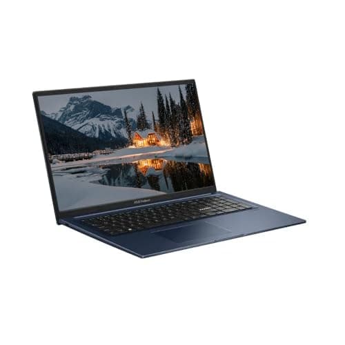 ASUS Vivobook 17.3" FHD Laptop, 6-Core Intel Core i3, 40GB RAM 2.5TB Storage (2TB SSD+512GB Docking Station Set), Windows 11 Pro with Microsoft Office Home & Business Included, PLUSERA Earphones, Blue