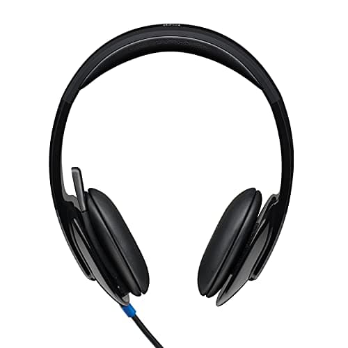 Logitech High-performance USB Headset H540 for Windows and Mac, Skype Certified