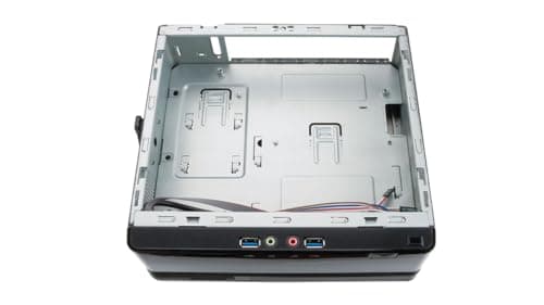 InWin BQ656 Mini-ITX Case with Internal 200W 80+ Gold PSU, Slim Optical Drive Bay x 1 or 2.5" HDD x 1, 2.5" HDD x 1; Front Port: USB 3.0 x 2, HD Audio