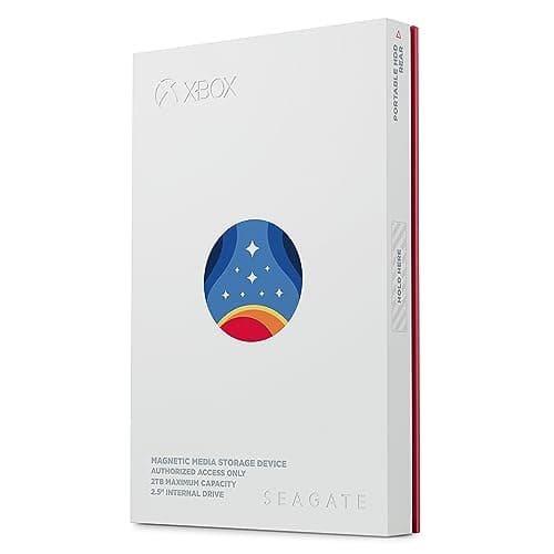 Seagate FireCuda Gaming HDD 2 TB, draagbare externe harde schijf, PC Gaming, Starfield Special Edition, USB 3/2, Data Rescue Service (STMJ2000400)