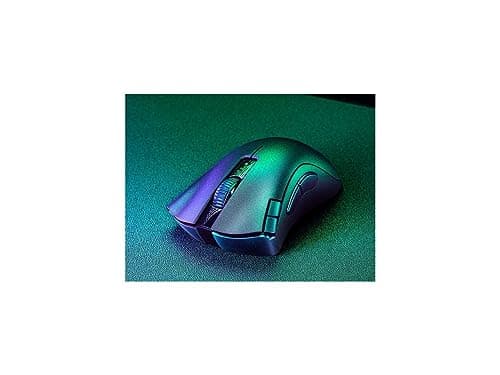 Razer DeathAdder V2 X HyperSpeed: Award-Winning Ergonomic Design - Ultra-Fast Wireless - 235hr Battery Life - 7 Programmable Buttons - Gen 2 Mechanical Switches - 5G 14K DPI Optical Sensor