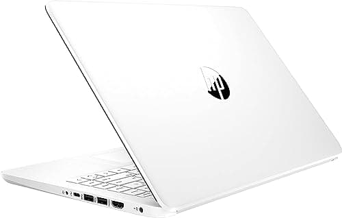 HP 14" Ultral Light Laptop for Students and Business, Intel Quad-Core N4120, 16GB RAM, 128GB Storage(64GB eMMC+64GB Ghost Manta SD), 1 Year Office 365, Webcam, HDMI, WiFi, USB-A&C, Win 11 S