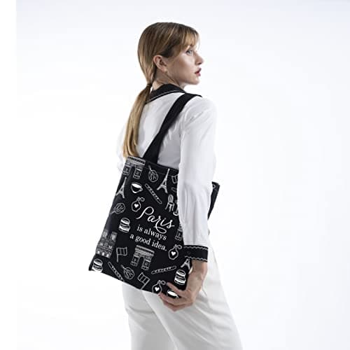 Paris City Skyline Zipper Pouch Makeup Bag - Paris tote