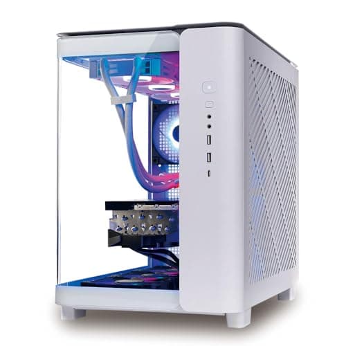 Skytech King 95 Gaming PC Desktop, Ryzen 7 9800X3D 4.7 GHz (5.2 GHz Turbo), AMD RX 7900XTX 24GB, X670 Board, 1TB Gen4 NVMe SSD, 32GB DDR5 RAM, 1000W Gold PSU, 360mm ARGB AIO, Wi-Fi, Win 11