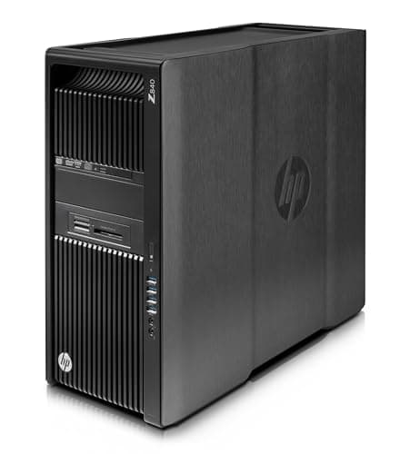 HP Z840 Workstation, 2X Intel Xeon E5-2678 v3 up to 3.1GHz (24 Cores Total), 128GB DDR4, 4X 1TB SSD, Quadro M2000 4GB (4X Display Ports), USB 3.0, Windows 10 Professional 64-bit (Renewed)