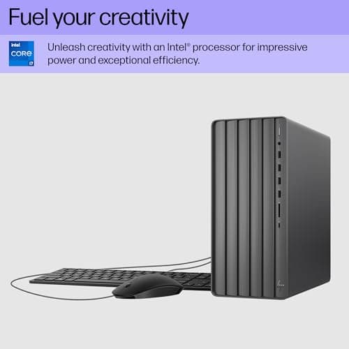 HP Envy Desktop PC, Intel Core i7-14700, 32 GB RAM, 1 TB SSD, Intel UHD Graphics 770, Windows 11 Pro, TE01-5002 (2024)