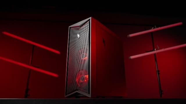 Acer Nitro 70 N70-130-UR13 Gaming Desktop | AMD Ryzen 9 7900 12-Core Processor | NVIDIA GeForce RTX 4070 | 32GB DDR5 4800MHz | 1TB PCIe Gen 4 SSD | Wi-Fi 6E | Windows 11 Home