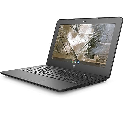 HP Chromebook 11A G6 11.6 Inch Education Edition Laptop AMD A4-9120C 4GB DDR4 RAM 16GB eMMC Computer Storage AMD Radeon R4 Graphics ChromeOS USB C MicroSD Card Reader WiFi Bluetooth - Gray (Renewed)