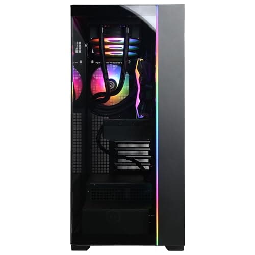 CyberPowerPC Gamer Supreme Gaming PC, AMD Ryzen 9 9900X 4.4GHz, GeForce RTX 5060 Ti 16GB, 32GB DDR5, 2TB PCIe 4.0 SSD, WiFi Ready & Windows 11 Home (SLCAI24000A)