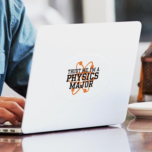 CafePress Physics Major Oval Car Bumper Sticker