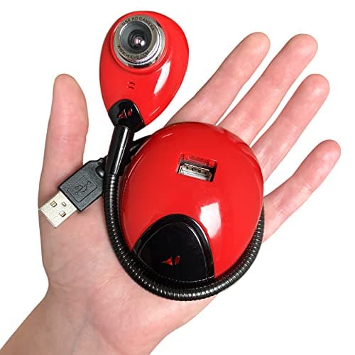 HUE Animation Studio: Complete Stop Motion Kit (Camera, Software, Book) for Windows/macOS (Red) with Carry Case
