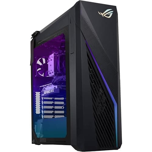 ASUS ROG Strix G16CH Gaming Desktop Intel 16-core i7-13700F (Beats i9-12900F) 32GB RAM 1TB SSD Geforce RTX 4060 Ti Dual 8GB Aura Sync Lighting 750W PSU (80+ Gold) Win11 w/ICP Accessory