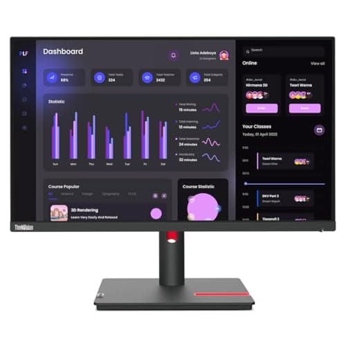 Lenovo ThinkVision T24i-30 23.8 Full HD WLED LCD Monitor - 16:9