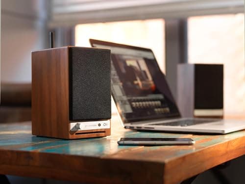 Audioengine A2-HD (HD3) Premium Computer Speakers for Desktop PC - 60W for Gaming Movies Music