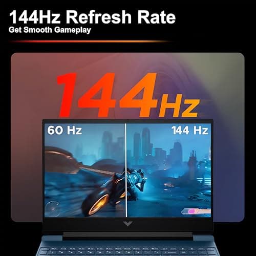 HP Victus 15.6" FHD 144Hz IPS Gaming Laptop, Intel 12th Gen Core i5-12450H, GeForce RTX3050, 32GB RAM, 1TB SSD, Backlit Keyboard, WiFi 6, TNR HD Camera, Dual Fan Cooling, Windows 11 w/ICP Accessory