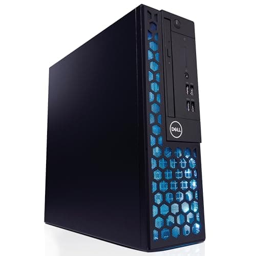 BlairTech RGB Desktop Computer - Intel i5-8500 CPU (3.2GHz) | 16GB DDR4 RAM | 1TB SSD Solid State | Windows 11 Professional | Home or Office PC | WiFi + Bluetooth