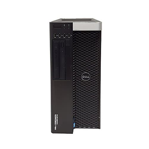 Precision T5810 Workstation with 1x 3.50GHz E5-1650 V3 6-Cores Total, 128GB RAM, 512GB SSD, Quadro K600, Win 10 Pro(Renewed)