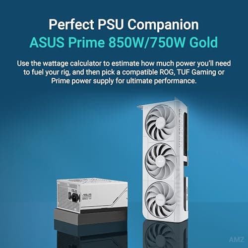 ASUS The SFF-Ready Prime GeForce RTX™ 5070 12GB GDDR7 White OC Edition Graphics Card (PCIe® 5.0, 12GB GDDR7, HDMI®/DP 2.1, 2.5-Slot, Axial-tech Fans, Dual BIOS)