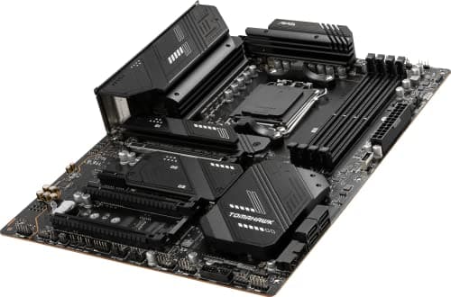 msi MAG X670E Tomahawk WiFi Gaming Motherboard (AMD Ryzen 9000/8000/7000 Series Processors, AM5, DDR5, PCIe 5.0, SATA 6Gb/s, M.2, USB 3.2 Gen 2, Wi-Fi 6E, Bluetooth 5.3, 2.5Gbps LAN, HDMI/DP, ATX)