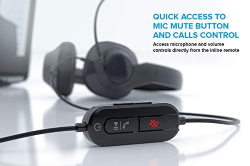 Creative HS-720 V2 USB Digital Audio On-Ear Headset with Noise-Cancelling Condenser Boom Mic, Inline Mic Mute/Calls/Volume Control and Mic-Monitoring Feature, Simple Plug-and-Play for Video Calls