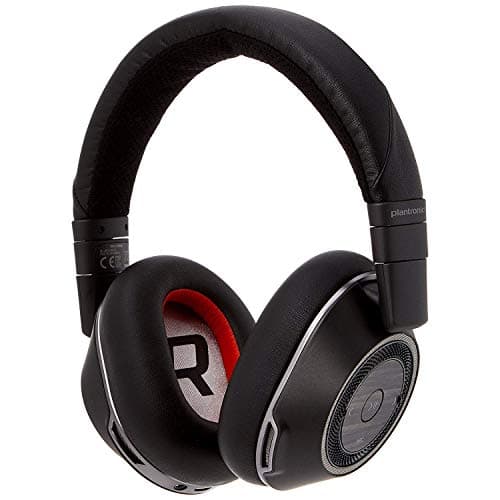 Plantronics - Voyager 8200 UC (Poly) - Bluetooth Dual-Ear (Stereo) Headset - USB-A Compatible to connect to your PC and Mac - Works with Teams, Zoom & more - Dual-Mode Active Noise Canceling