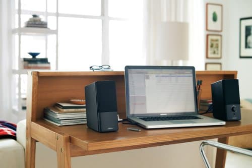 Bose Companion 2 Series III Multimedia Speakers - for PC (with 3.5mm AUX & PC Input) Black