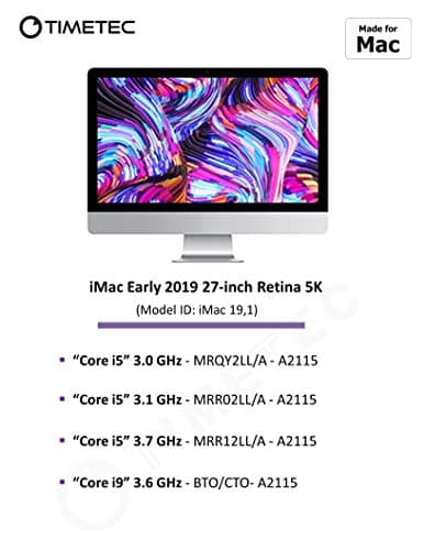 Timetec 32GB KIT(2x16GB) Compatible for Apple DDR4 2666MHz / 2667MHz for Mid 2020 iMac (20,1/20,2) / Mid 2019 iMac (19,1) 27-inch w/Retina 5K, Late 2018 Mac mini (8,1) PC4-21333 /PC4-21300 MAC RAM