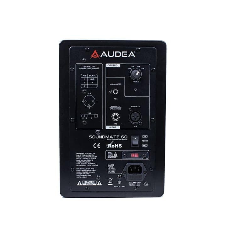 Audea Sound Mate Studio Monitor Speaker - Premium Desktop Active Monitor, High-Resolution Sound, Near-Field Recording & Music Production Speaker