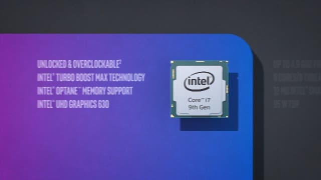 Intel Core i7-9700K Desktop Processor 8 Cores up to 4.9 GHz Turbo unlocked LGA1151 300 Series 95W