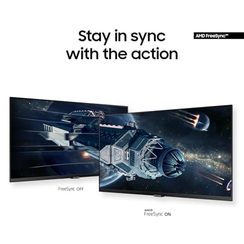 SAMSUNG 34" ViewFinity S50GC Series Ultrawide QHD Monitor, 100Hz, 5ms, HDR10, AMD FreeSync, Ultrawide Screen, Eye Care, Thin Bezels, PIP, PBP, LS34C50DGANXZA, 2023, Black