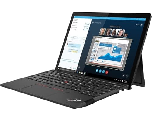 Lenovo ThinkPad X12 Tablet w/Detachable Keyboard (12.3" FHD+ Touchscreen, Intel Core i7-1160G7, 16GB RAM, 512GB SSD, Active Pen) 2-in-1 Business, Enterprise Laptop, Webcam, FP, Backlit KB, Win 11 Pro