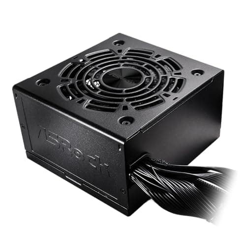 ASRock Challenger Power Supply 650W ATX 2.52 120mm Golf Blade Fan 5 Years Warranty Taiwanese Capacitor CL-650B 80 Plus Bronze Certified Non-Modular
