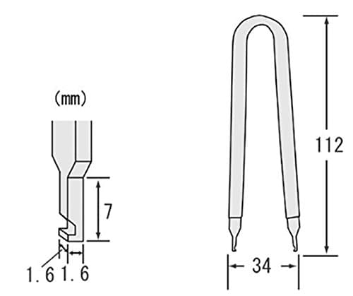 ENGINEER SS-10 PC Board Connector Extracting Tool (Made in Japan)